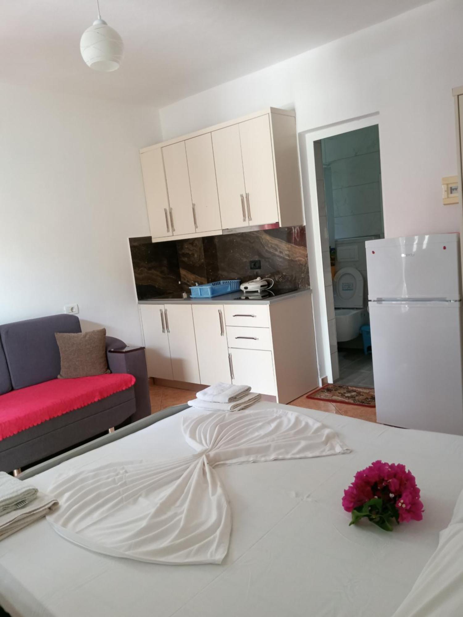 Vila Zogaj Ksamil Szoba fotó